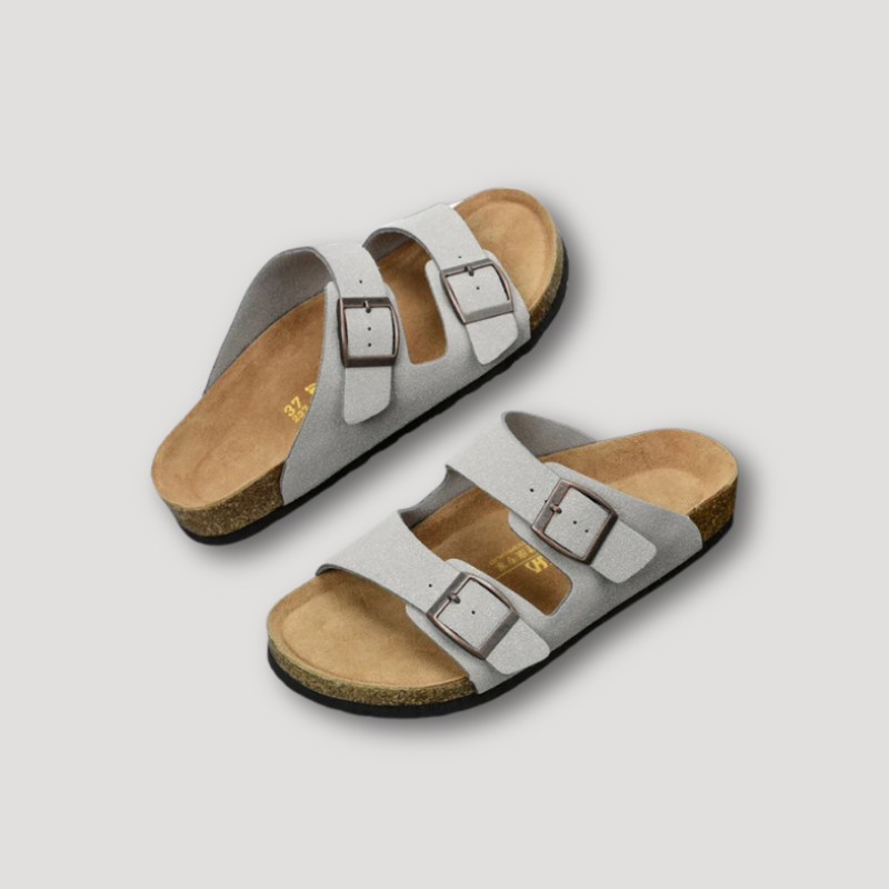 Leer Heren Sandalen Zomer Verstelbare Gesp