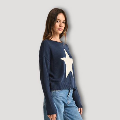 Y2K Star Embroidery Sweater - Winter fall streetwear voor mannen en vrouwen