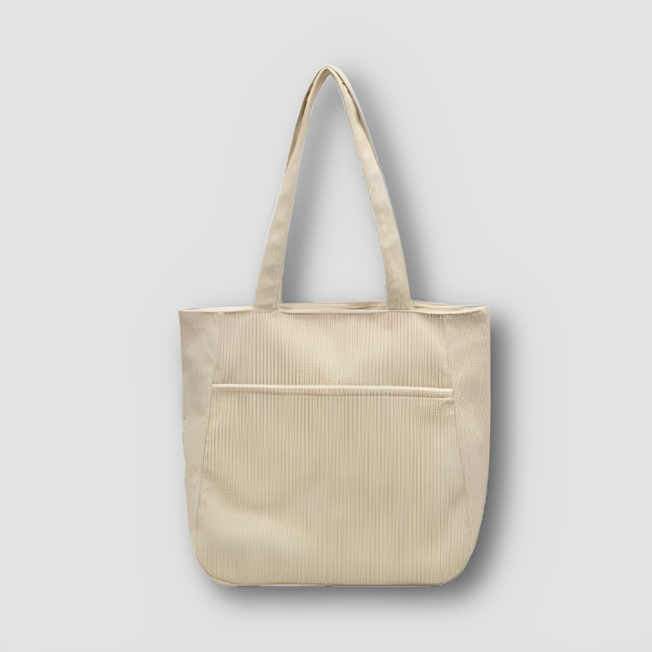 Zachte Geribbelde Stof Esthetiek Tote Bag