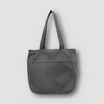 Zachte Geribbelde Stof Esthetiek Tote Bag