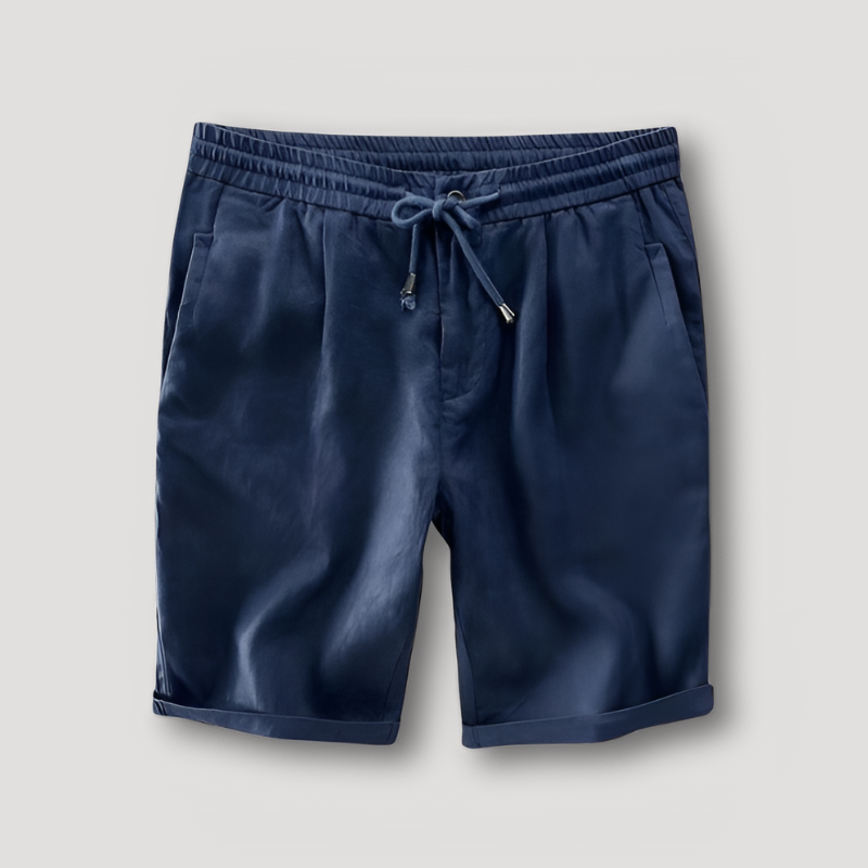 Zomer Strand Relaxed Fit Trekkoord Linnen Korte Broek