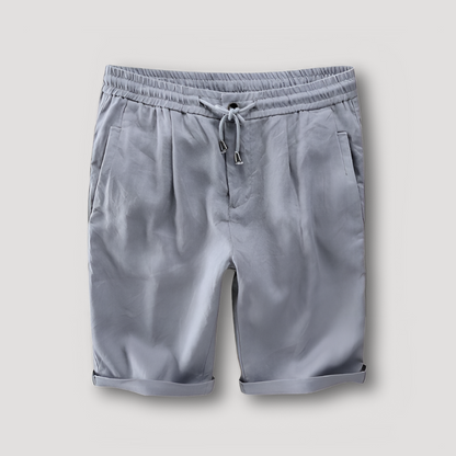 Zomer Strand Relaxed Fit Trekkoord Linnen Korte Broek