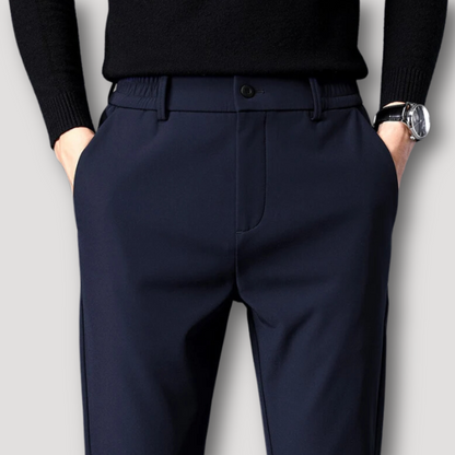 Casual Business Donkere Kleur Chino Broek