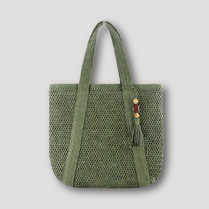 Zacht Geweven Stro Eco-friendly Tote Bag