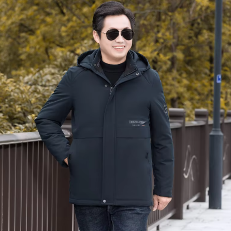 Casual Capuchon Heren Winter Coat