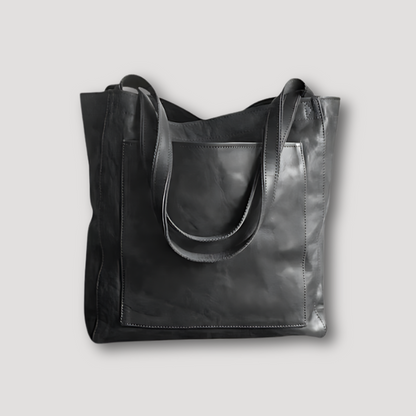 Grote Rustieke Leren Tote Bag