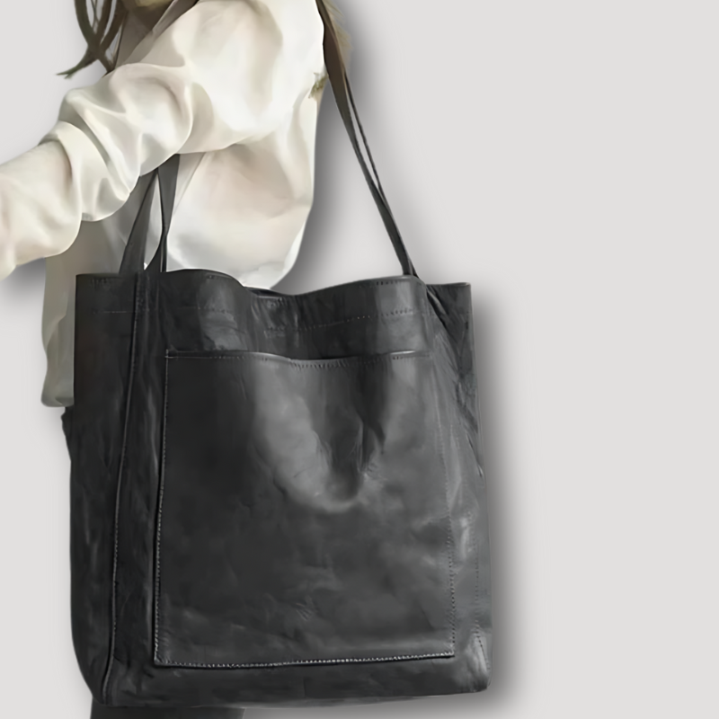 Grote Rustieke Leren Tote Bag