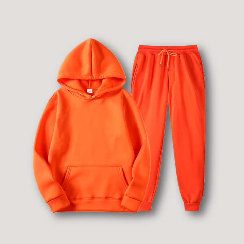 2 Delige Unisex Hoodie en Jogger Suit Sets