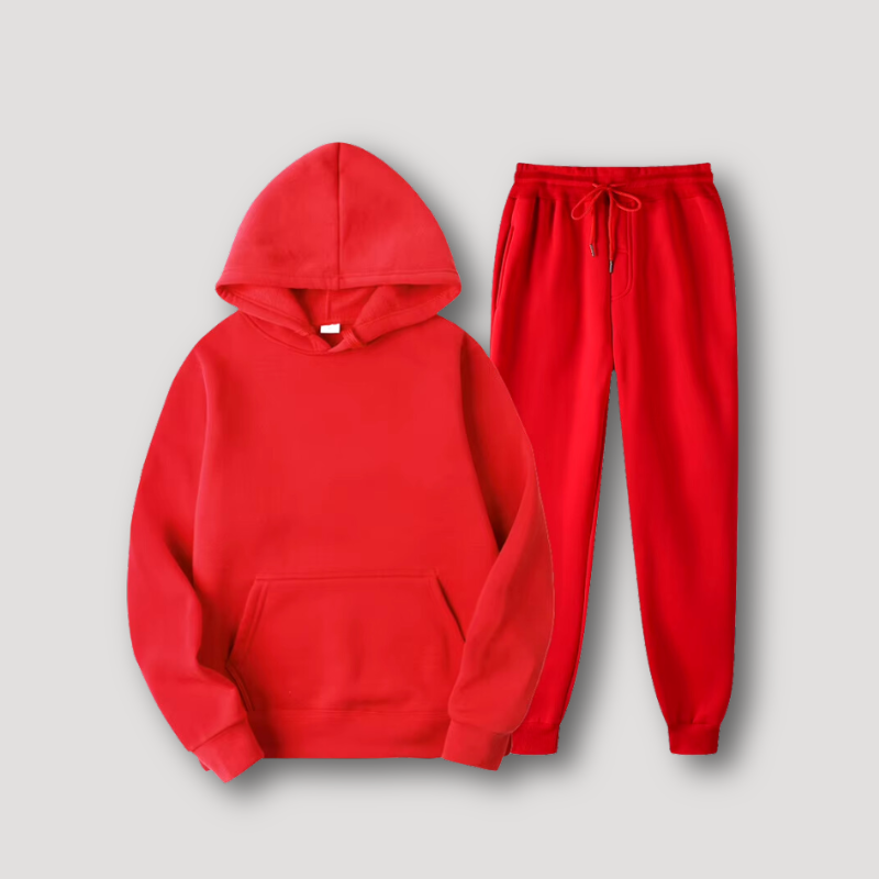 2 Delige Unisex Hoodie en Jogger Suit Sets