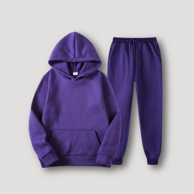 2 Delige Unisex Hoodie en Jogger Suit Sets