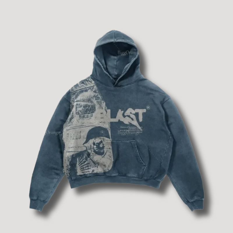 Y2K Hip Hop Hoodie Blast - Streetwear voor mannen en vrouwen