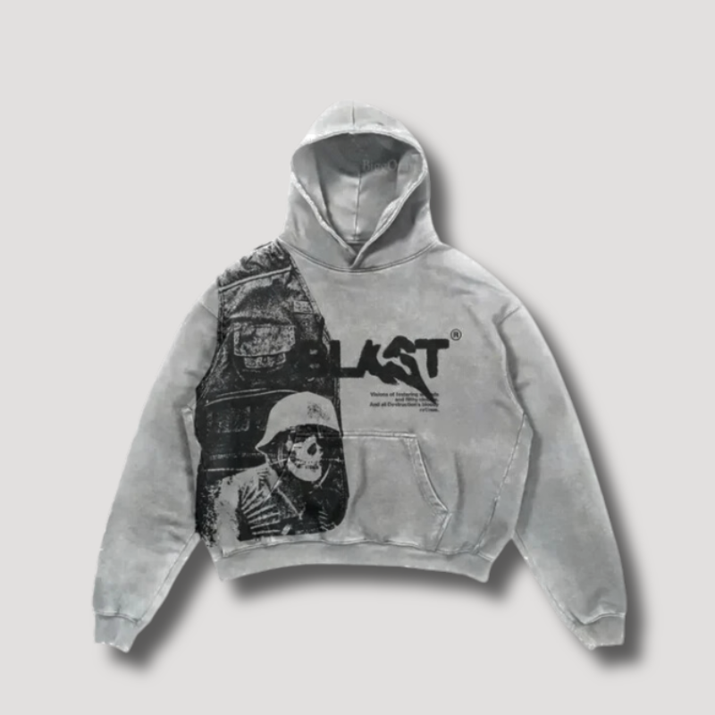 Y2K Hip Hop Hoodie Blast - Streetwear voor mannen en vrouwen