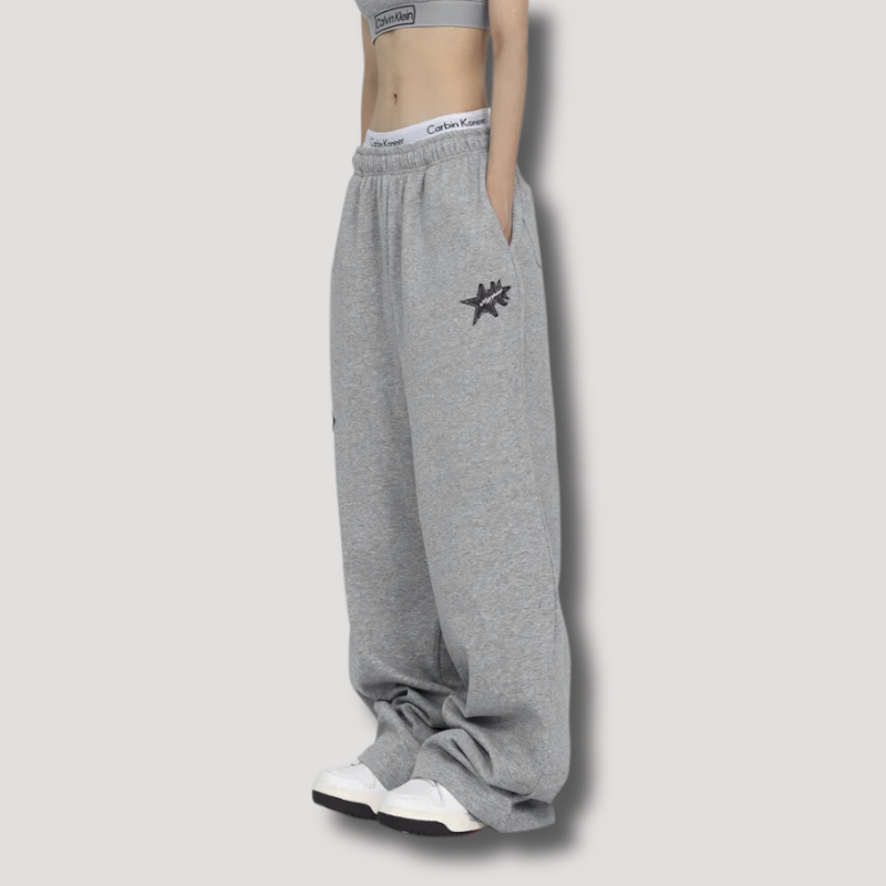 Ster Patchwork Oversized Joggingbroek