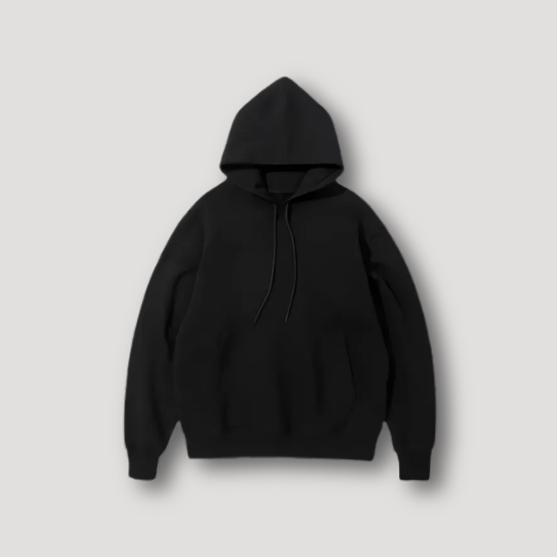 Eenvoudig  Oversized Minimalistisch Slordig Hoodie