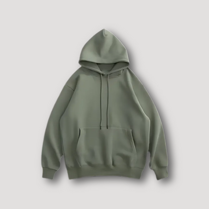 Eenvoudig  Oversized Minimalistisch Slordig Hoodie