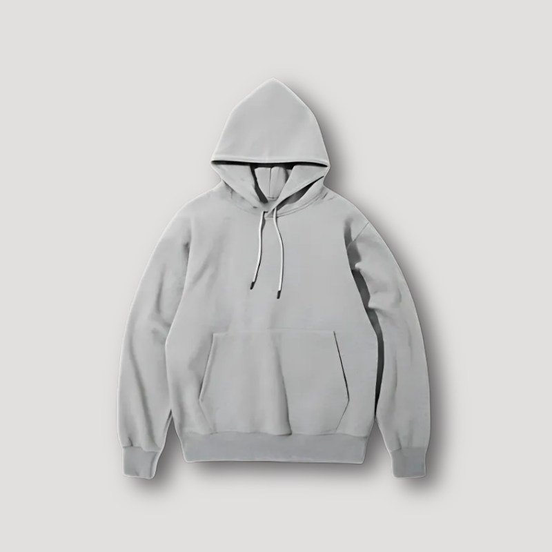 Eenvoudig  Oversized Minimalistisch Slordig Hoodie