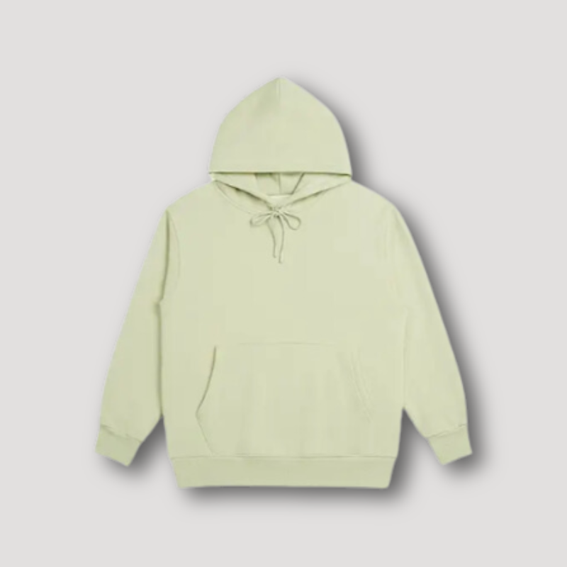 Eenvoudig  Oversized Minimalistisch Slordig Hoodie