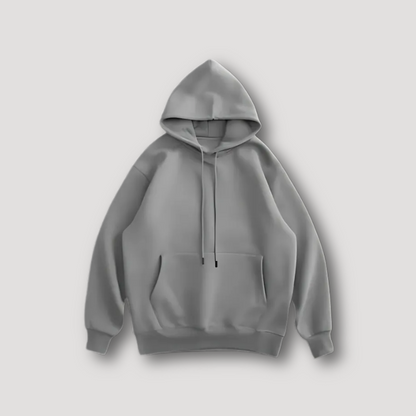 Eenvoudig  Oversized Minimalistisch Slordig Hoodie