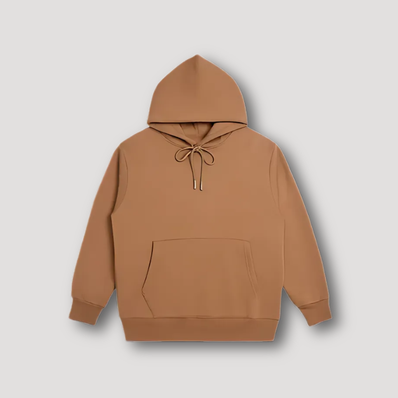 Eenvoudig  Oversized Minimalistisch Slordig Hoodie