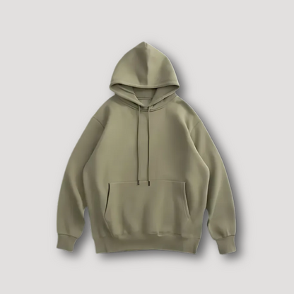 Eenvoudig  Oversized Minimalistisch Slordig Hoodie