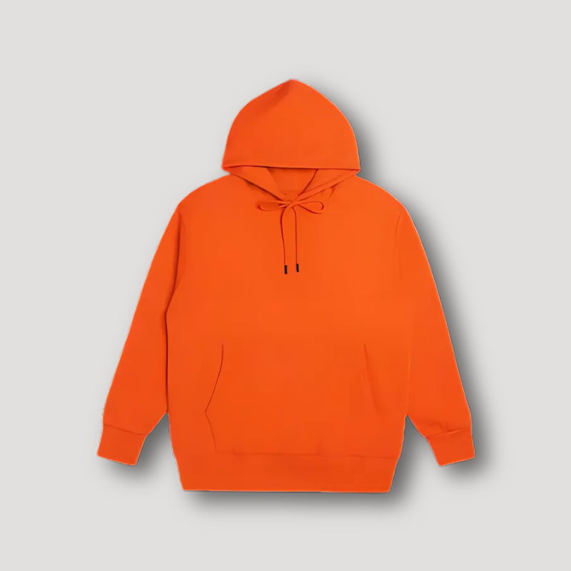 Eenvoudig  Oversized Minimalistisch Slordig Hoodie