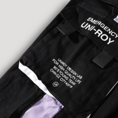 Uni-Roy Cargo Side Patchwork Y2k Joggers