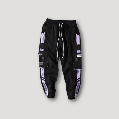 Uni-Roy Cargo Side Patchwork Y2k Joggers