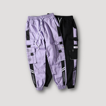 Uni-Roy Cargo Side Patchwork Y2k Joggers