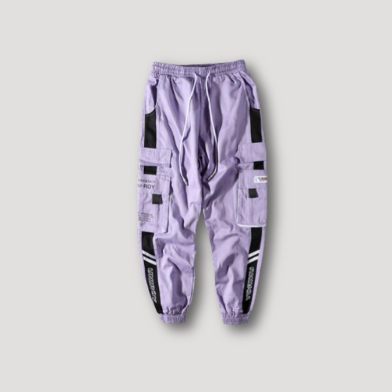 Uni-Roy Cargo Side Patchwork Y2k Joggers