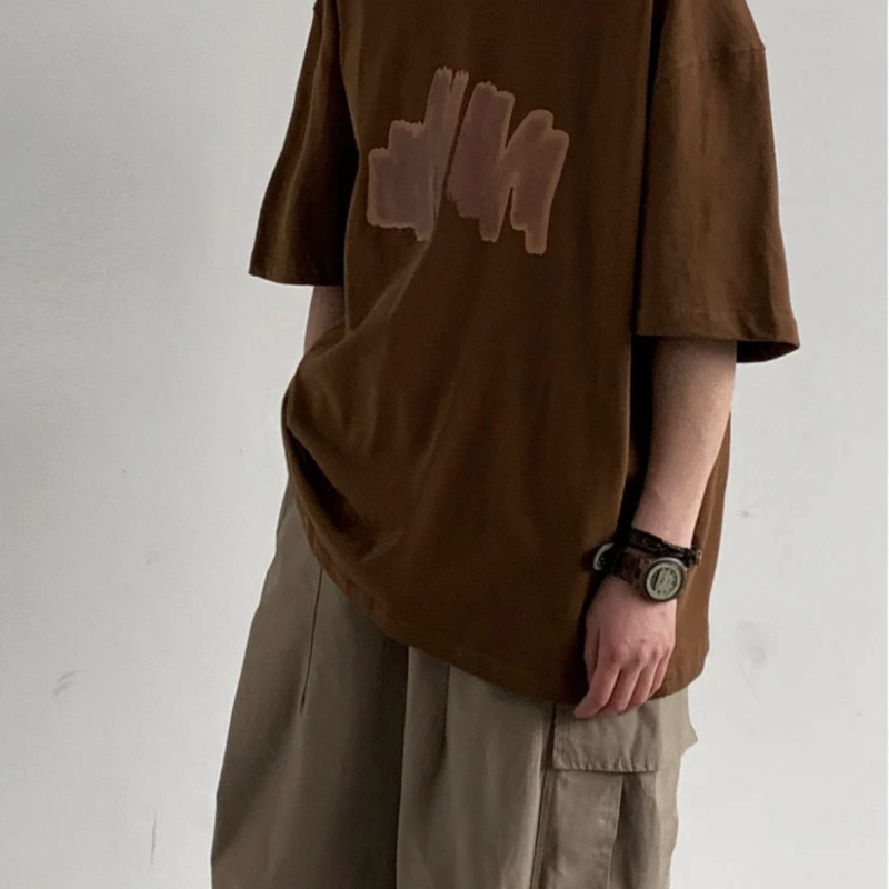 Wazig Graffiti Font Grafisch Streetwear Shirt