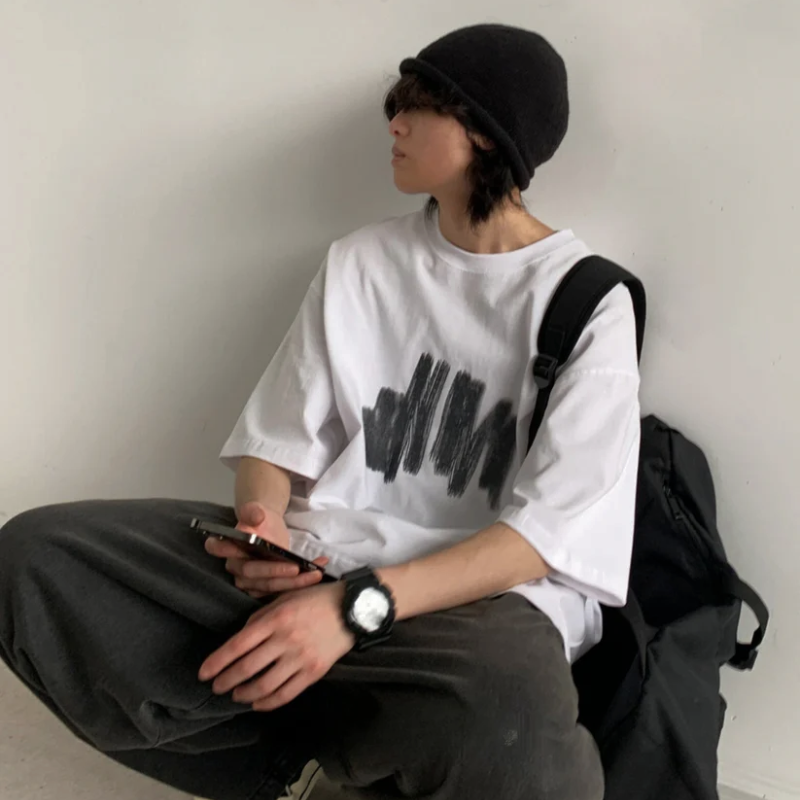 Wazig Graffiti Font Grafisch Streetwear Shirt