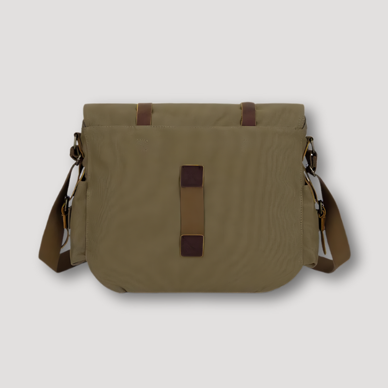 Vintage Robuust Canvas Stof Militaire Stijl Messenger Bag