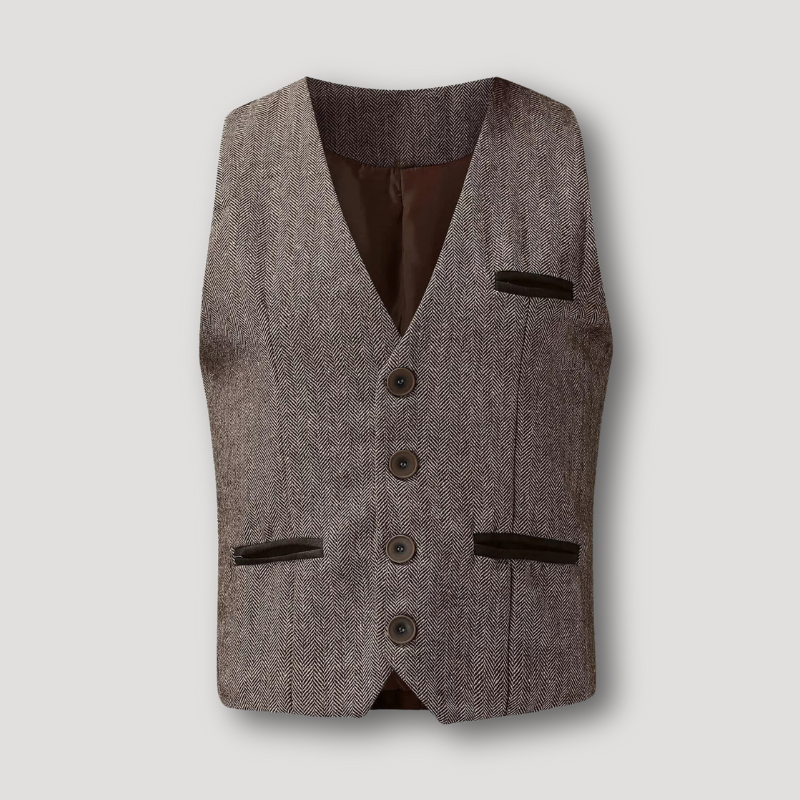 Traditioneel Getailleerd Wollen Vintage Robuust Waist Coat