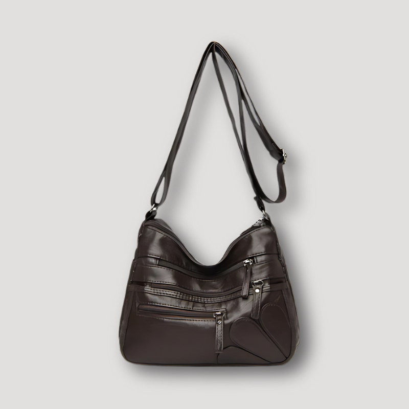 Klassiek Zacht Leer Shoulder Bag Dames