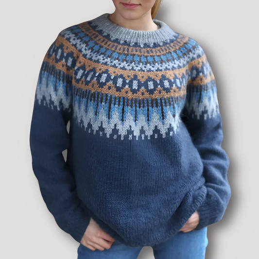 Relaxed Fit Trui - Gebreide Zachte Wol - Trui voor vrouwen