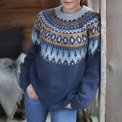 Relaxed Fit Trui - Gebreide Zachte Wol - Trui voor vrouwen