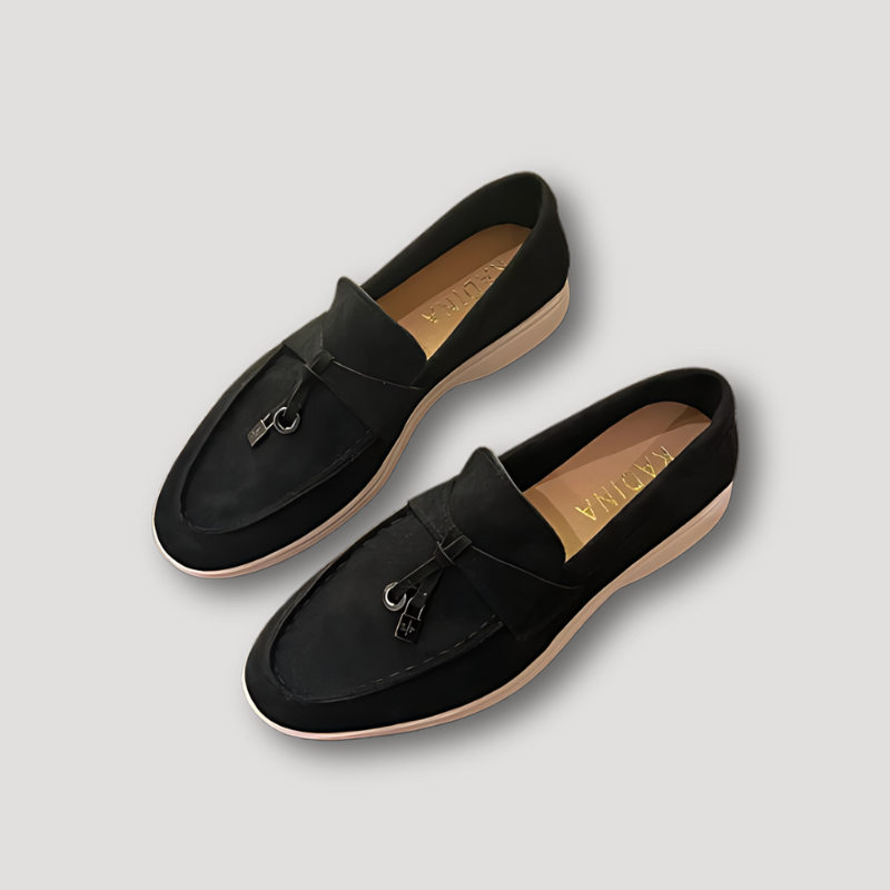 Schoenen Suède Platform Loafer Dames