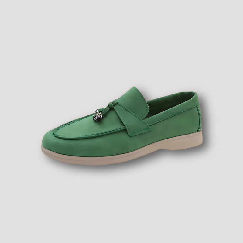 Klassiek Suède Loafers Dames