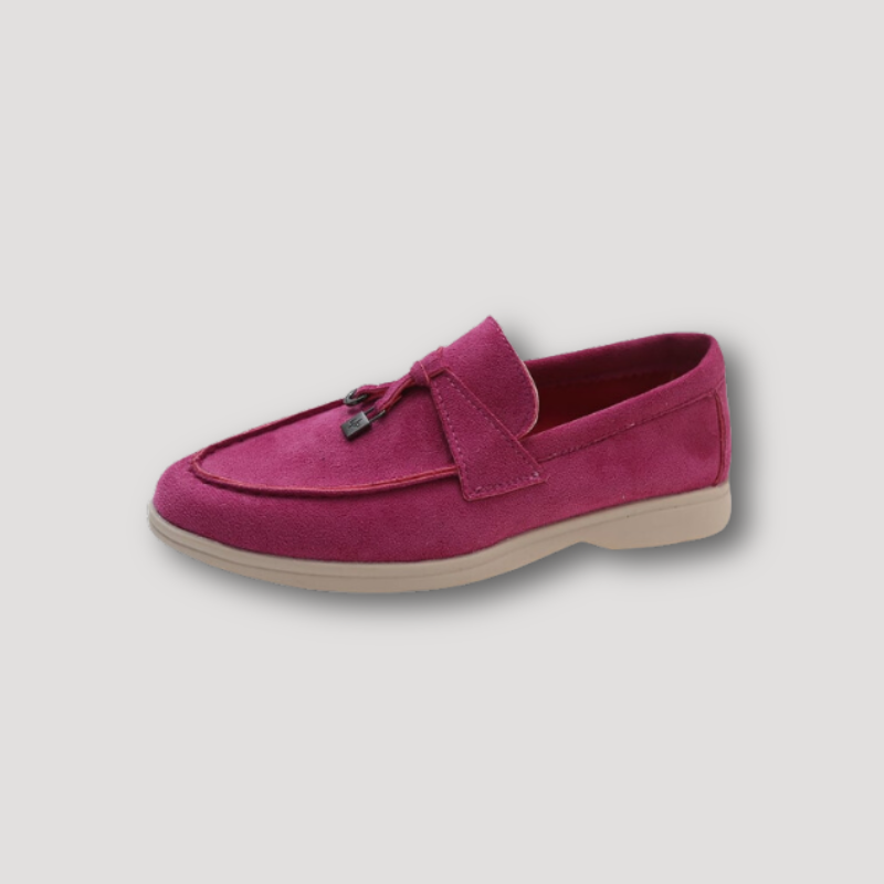 Klassiek Suède Loafers Dames