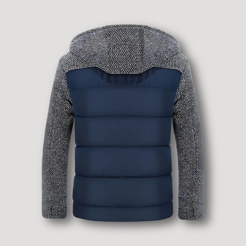 Puffer Quilted Isolatie Sherpa Lined Ontspannen Fit Jas