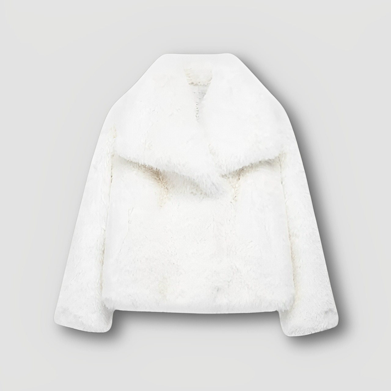 Trendy Luxe Faux Fur Winter Jas Voor Vrouwen