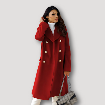 Klassiek Kapkraag Dubbel Breasted Trench Coat