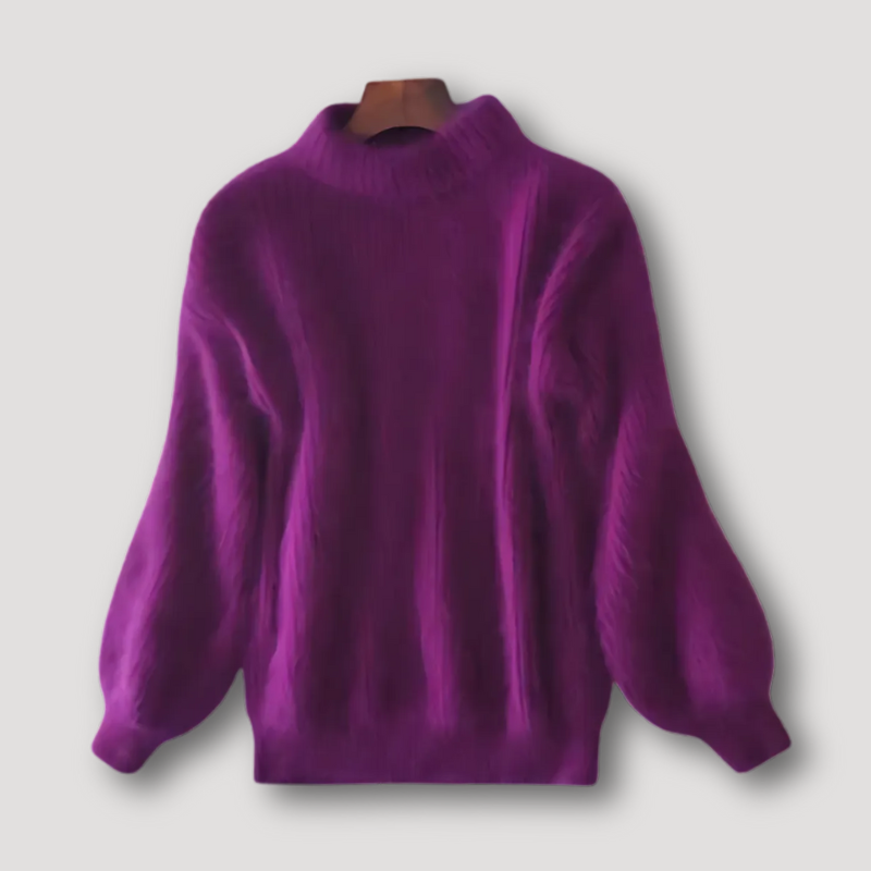 Zacht Geribd Breisel Sweater Dames