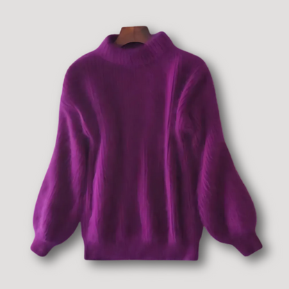 Zacht Geribd Breisel Sweater Dames