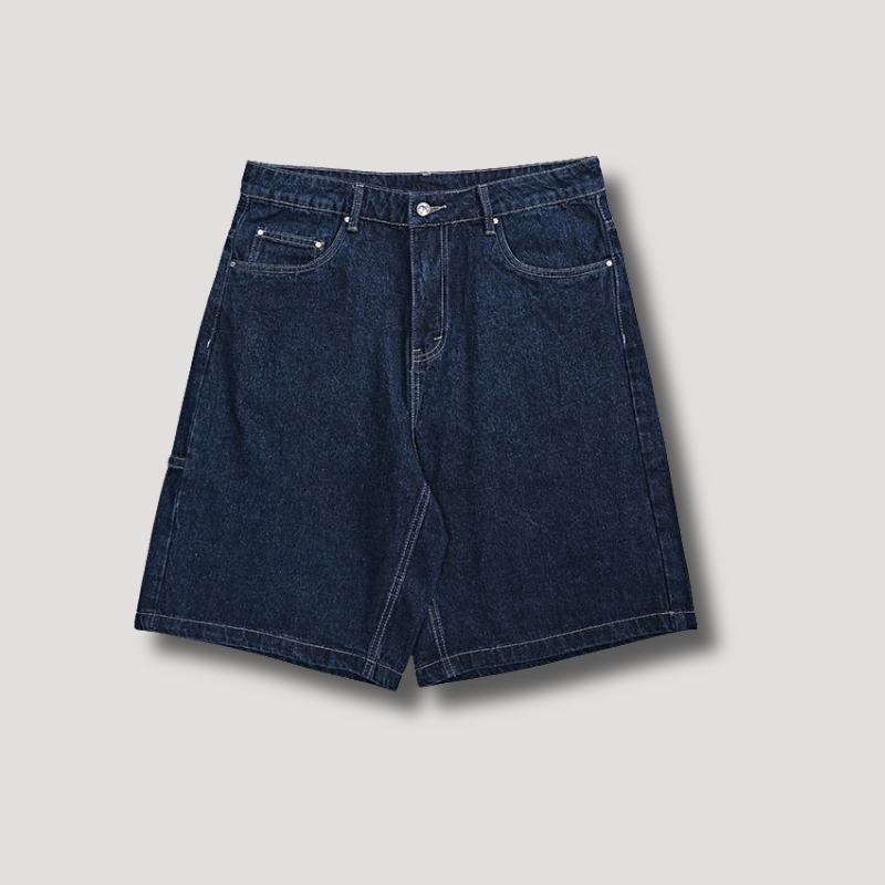 Y2K Bermuda Denim Shorts - Streetwear vintage kleding voor mannen