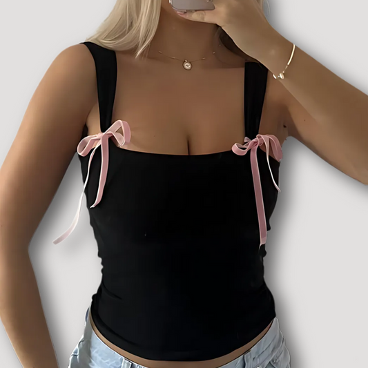 Mouwloos Fitted Zomer Jurk Spaghetti Crop Top