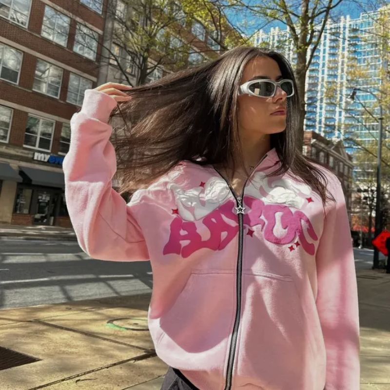 Y2K Hoodie Mabe Havoc - Streatwear voor mannen en vrouwen