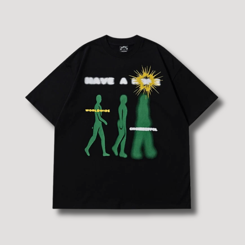 Y2k Oversized Streetwear T-shirt | Worldwide