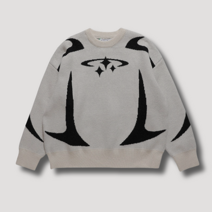 Y2k Star Gothic Vintage Sweater - Streetwear voor mannen en vrouwen