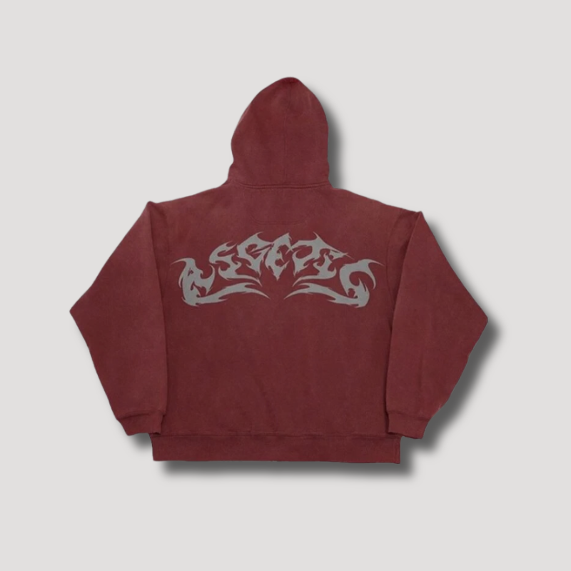 Y2k Tribal Vintage Hoodie - Streetwear voor mannen